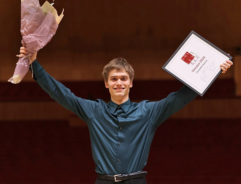 Christoffer Breman vinner Solistpriset 2026